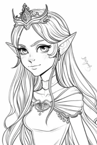 dibujos de las princesas para colorear