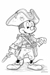 dibujos de mickey mouse para colorear