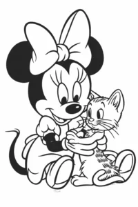 dibujos de minnie