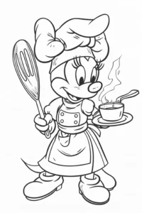 dibujos de minnie mouse