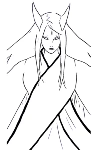 dibujos de naruto para colorear