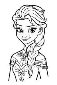 dibujos de princesas para colorear