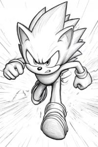 dibujos de sonic