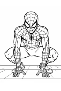 dibujos de superheroes para colorear