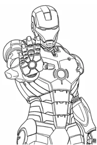 dibujos de superheroes para colorear
