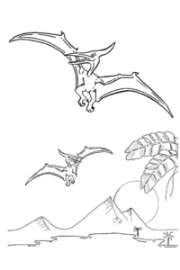 dibujos dinosaurios