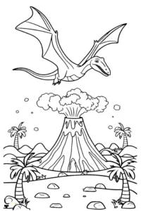 dibujos dinosaurios para colorear