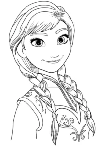 dibujos frozen