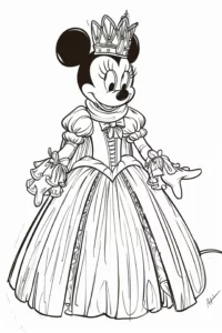 dibujos minnie