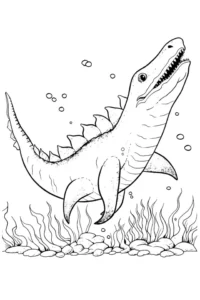 dibujos para colorear de dinosaurios