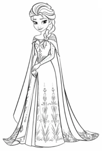 dibujos para colorear de princesas