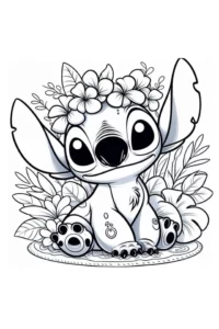 dibujos para colorear de stitch