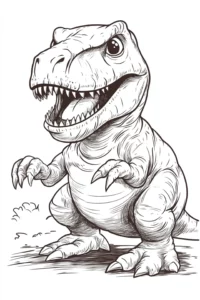 dibujos para colorear dinosaurios
