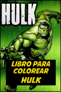 dibujos para colorear hulk