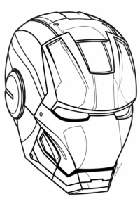 dibujos para colorear ironman