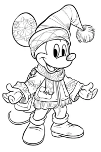 dibujos para colorear mickey mouse