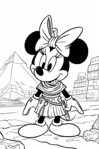 dibujos para colorear minnie