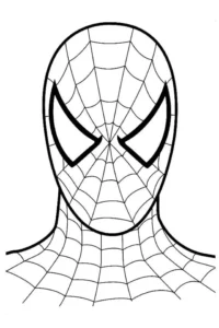 dibujos para colorear spiderman