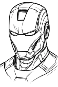dibujos para colorear super heroes
