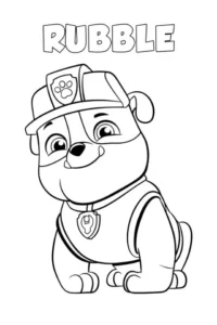 dibujos patrulla canina