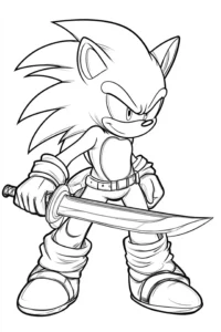dibujos sonic