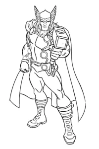 dibujos super heroes para colorear