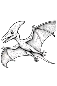 dinosaurio en dibujo