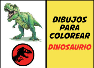 Dibujos Dinosaurios para imprimir y colorear PDF dinosaurios dibujos