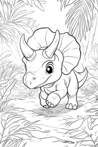 dinosaurios para colorear
