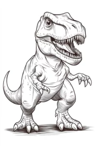 dinosaurios para colorear
