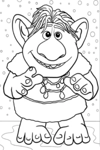 frozen 2 para colorear