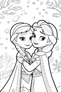 frozen dibujos