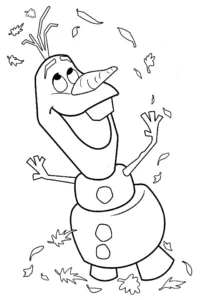 frozen para colorear