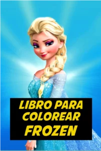 frozen para colorear pdf