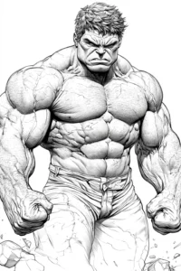 hulk dibujo