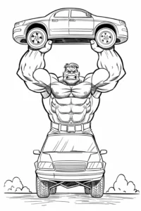 hulk dibujos