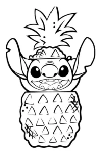 libro de stitch para colorear