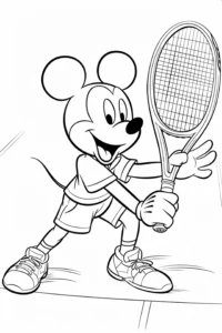 mickey para colorear