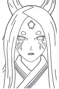 naruto dibujo para colorear