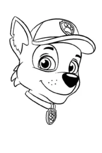 patrulla canina dibujos colorear