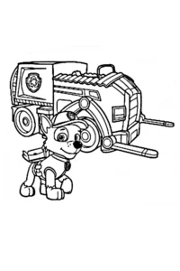 paw patrol dibujo