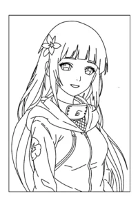 personajes naruto para colorear