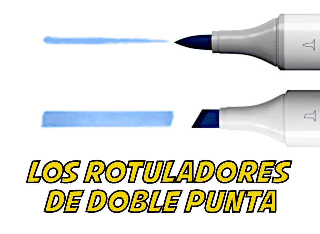 rotuladores doble punta