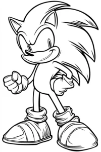 sonic dibujo