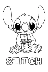 stitch dibujo