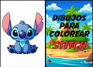 Dibujos de Stitch para Colorear stitch dibujo