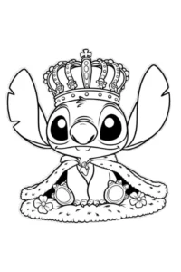 stitch dibujo para colorear