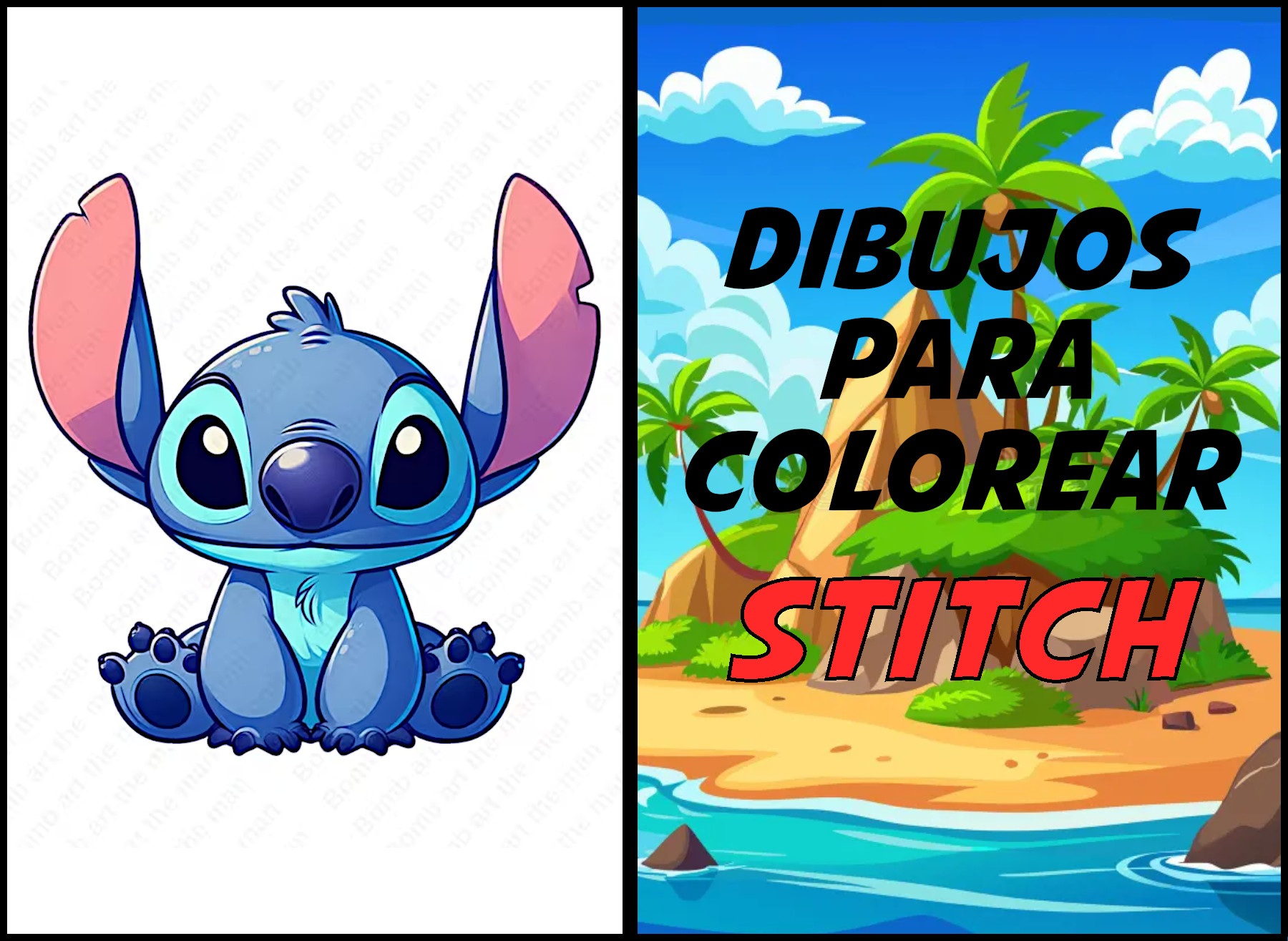 stitch dibujo