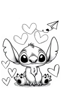 stitch dibujos para colorear