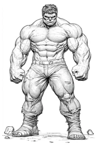 superheroes para colorear